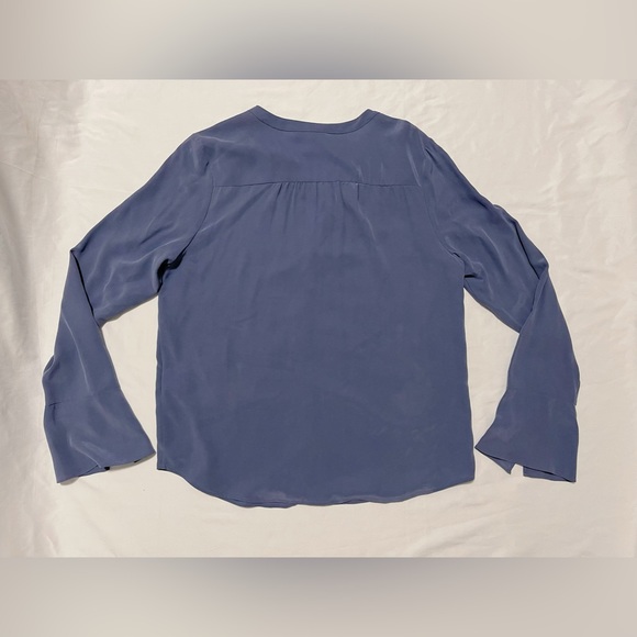 Joie Ceegan Bell-Sleeve Silk Blouse - Picture 8 of 12